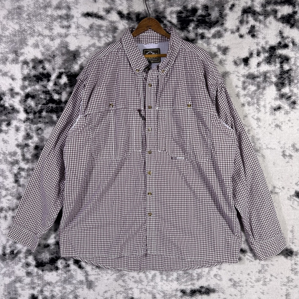 Drake Waterfowl Wingshooter‎ Shirt Mens Size XL Vented Performance Hunting Mesh